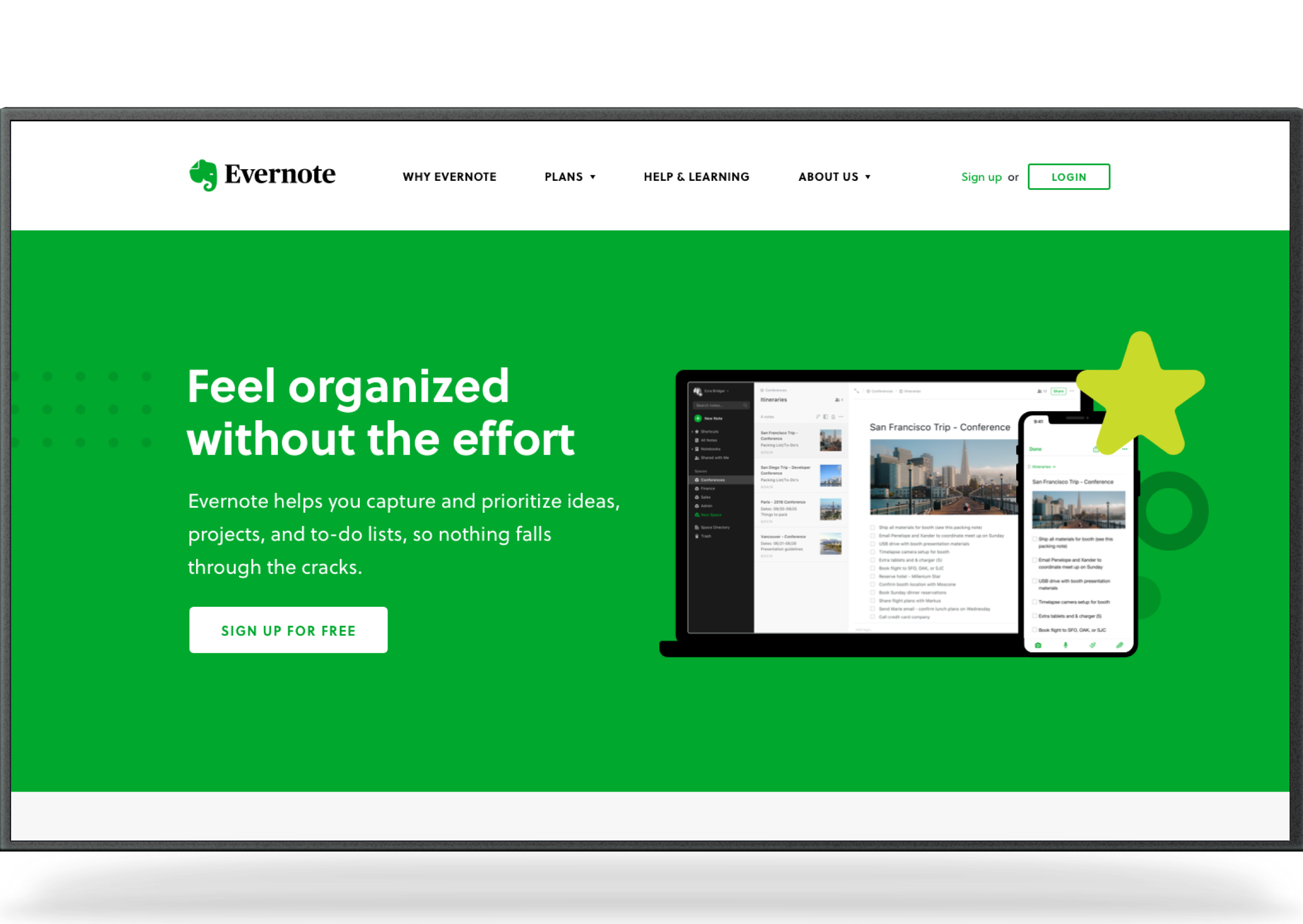 evernotehomepage